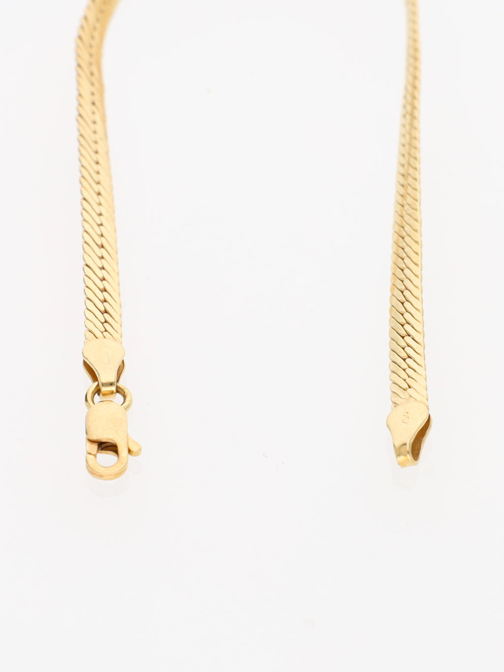 Bracciale in Oro Giallo 18 kt - Maglia inglese piatta