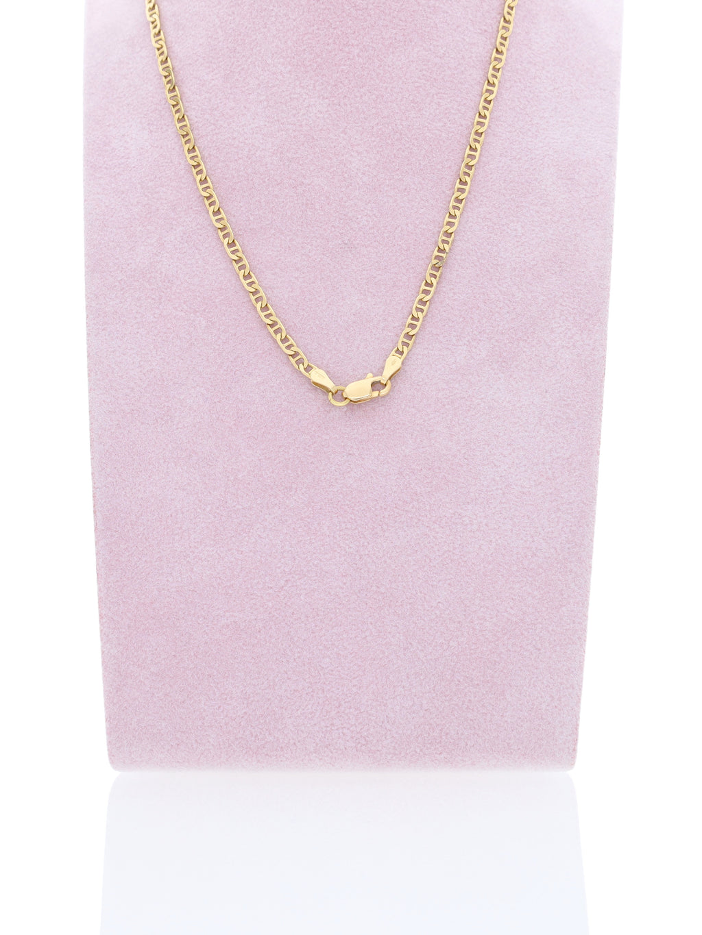 Collana oro giallo 18kt - maglia marinara fina