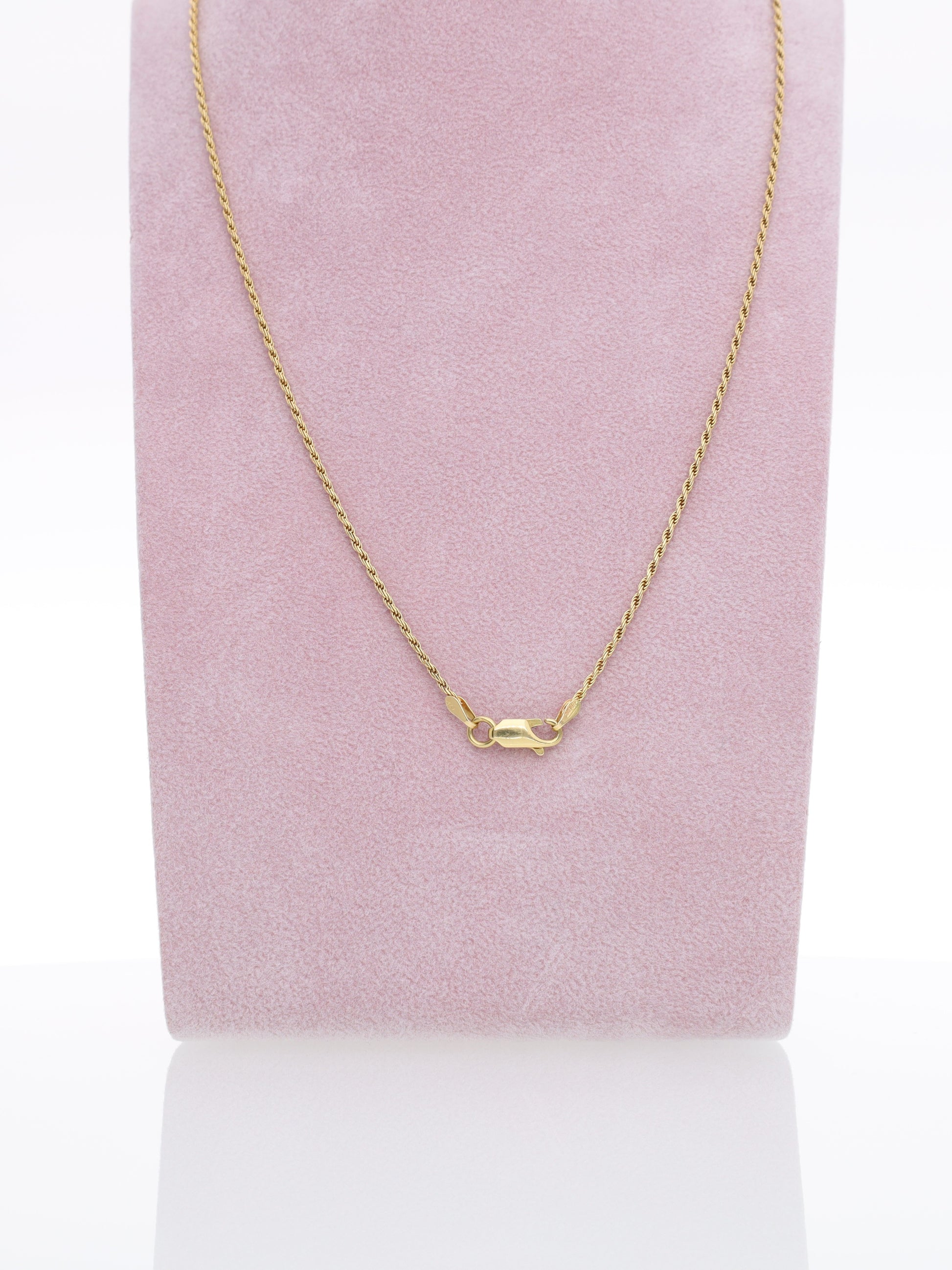 Catenina oro giallo 18kt - Maglia torchon/fune