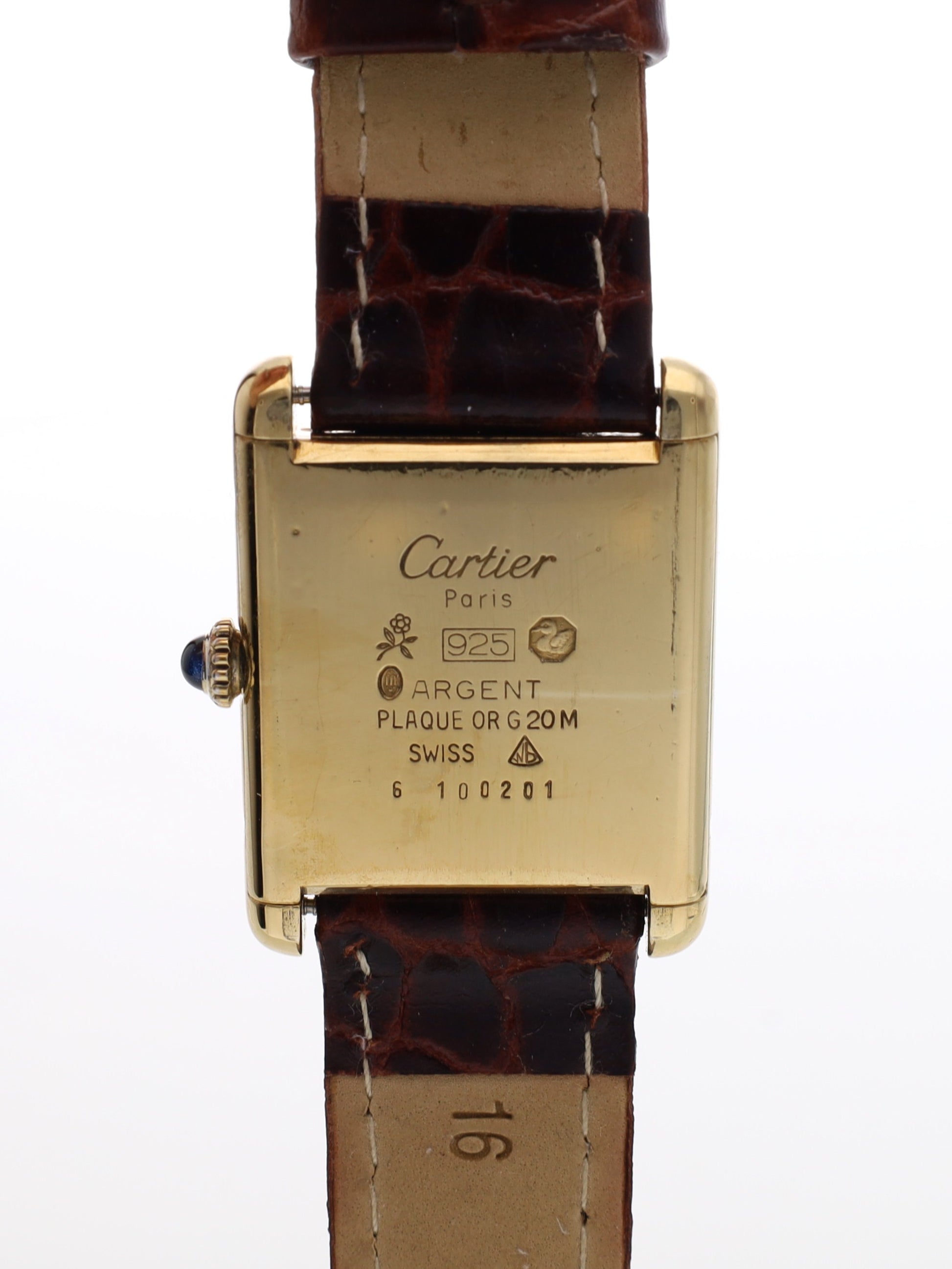 Cartier Tank Vermeil