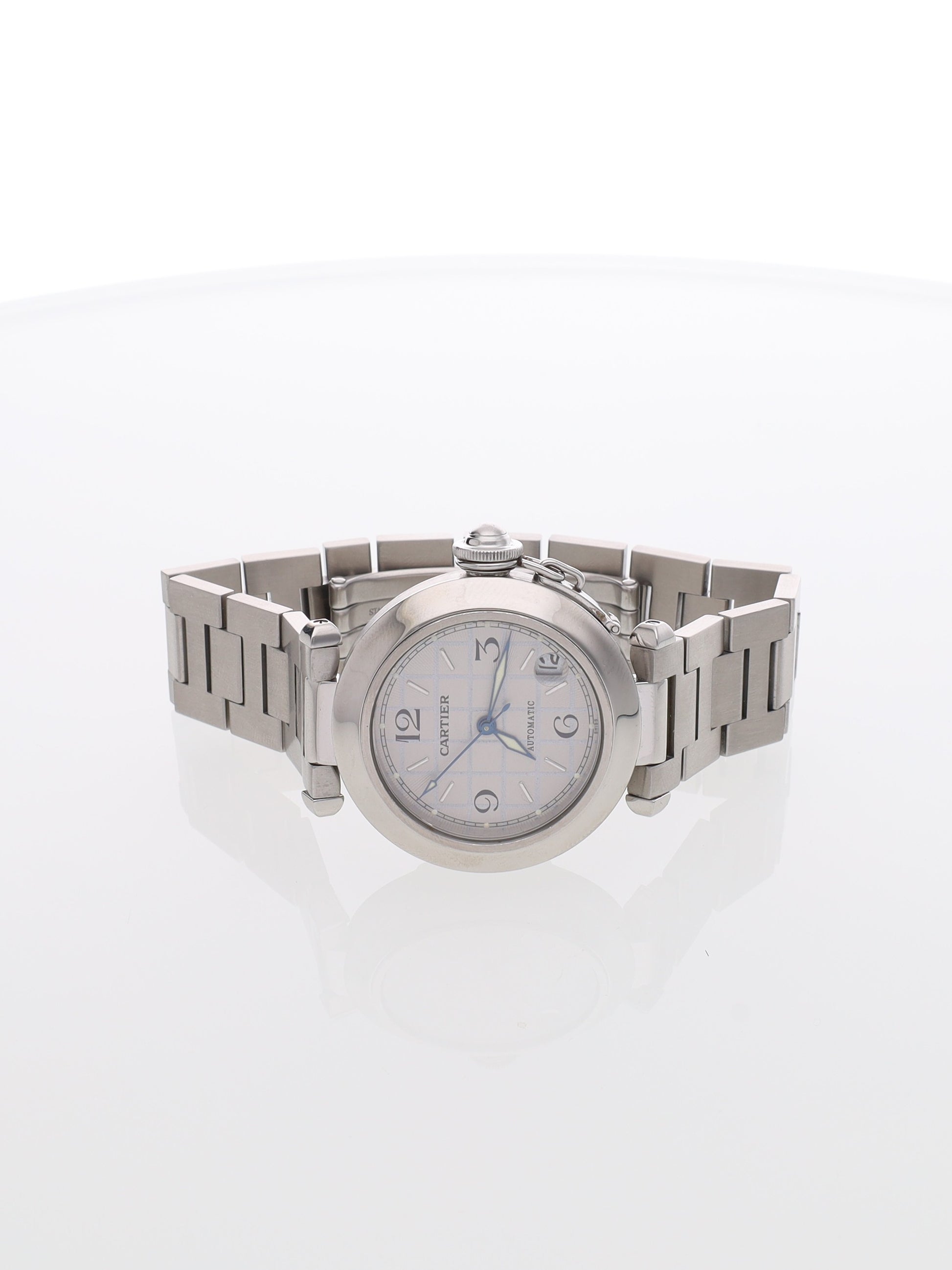 Cartier Pasha "C" acciaio 35mm