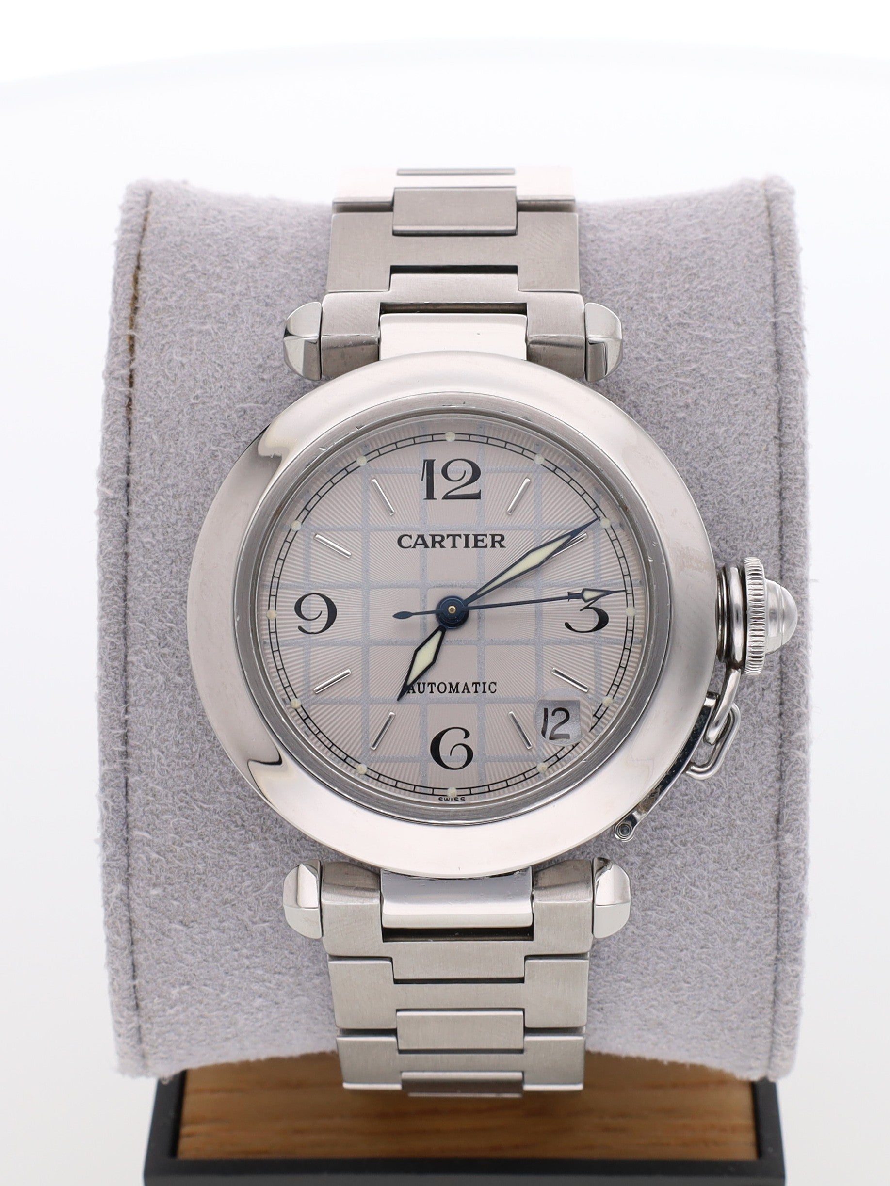Cartier Pasha "C" acciaio 35mm