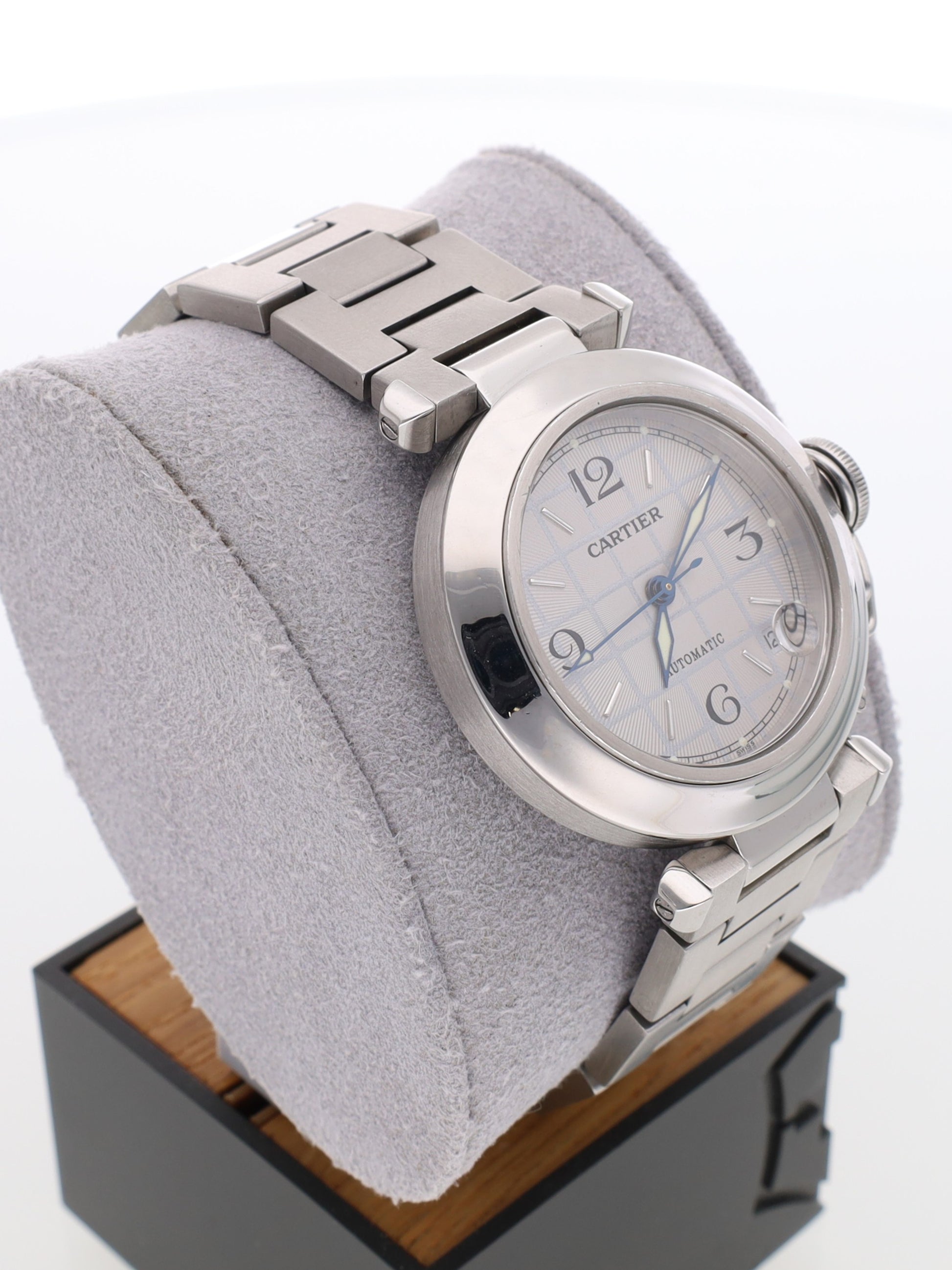 Cartier Pasha "C" acciaio 35mm