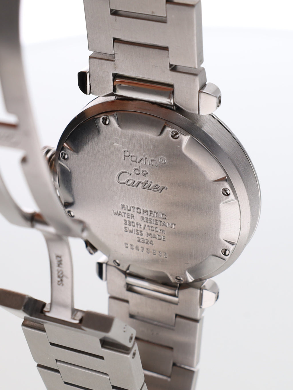 Cartier Pasha "C" acciaio 35mm