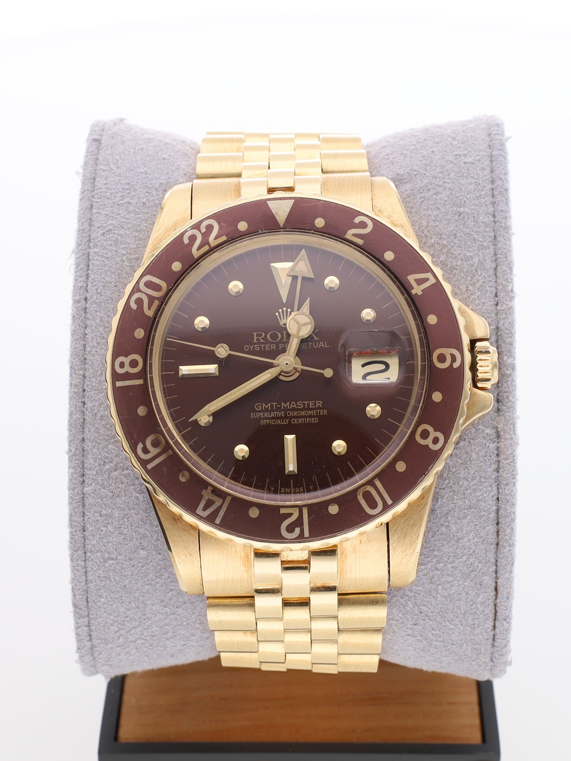 Rolex GMT-Master ref. 1675 chocolate - Occhio di tigre