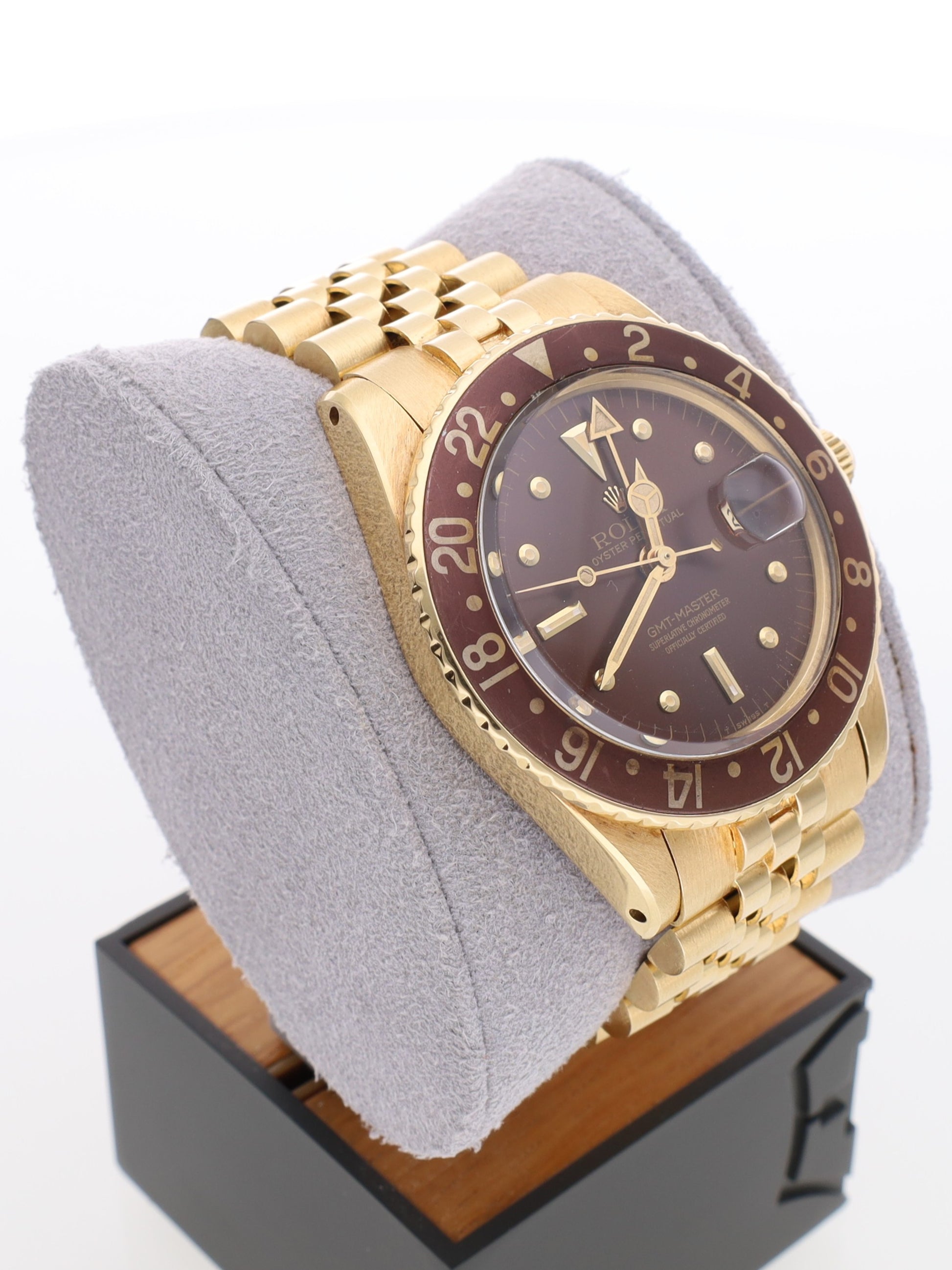 Rolex GMT-Master ref. 1675 chocolate - Occhio di tigre