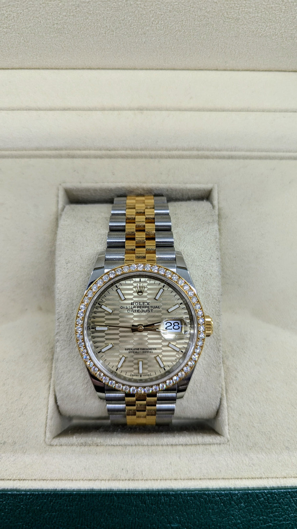 Rolex Datejust 36 mm con Diamanti Factory