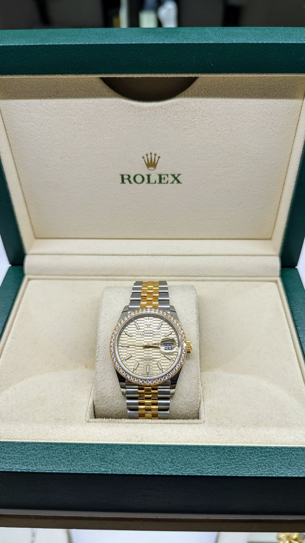 Rolex Datejust 36 mm con Diamanti Factory