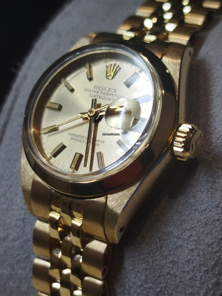 Rolex Lady Datejust Oro Giallo 18kt