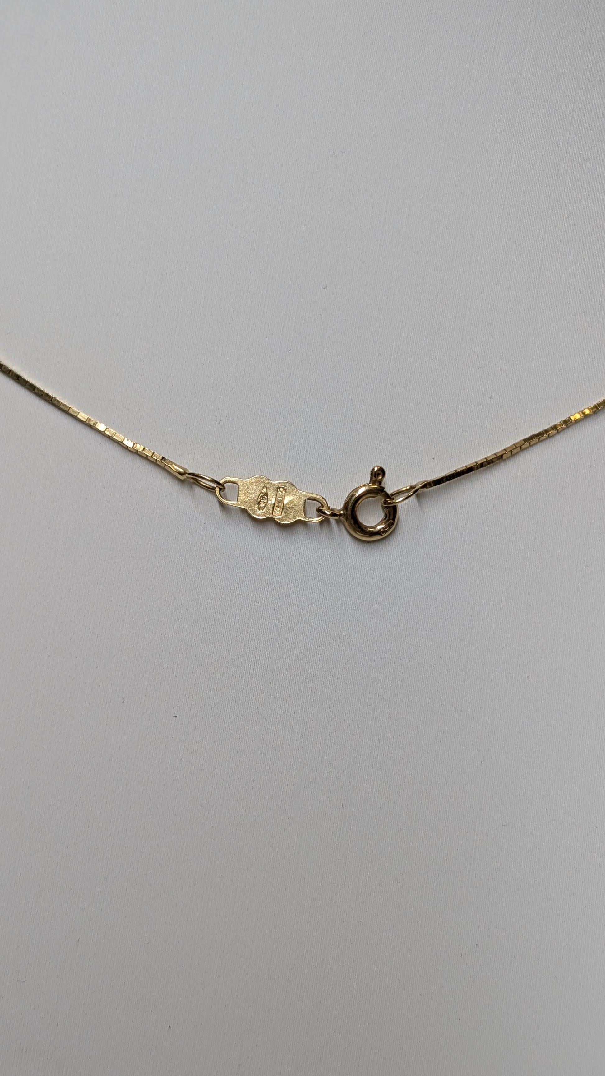 Catenina oro giallo 18kt - Maglia box