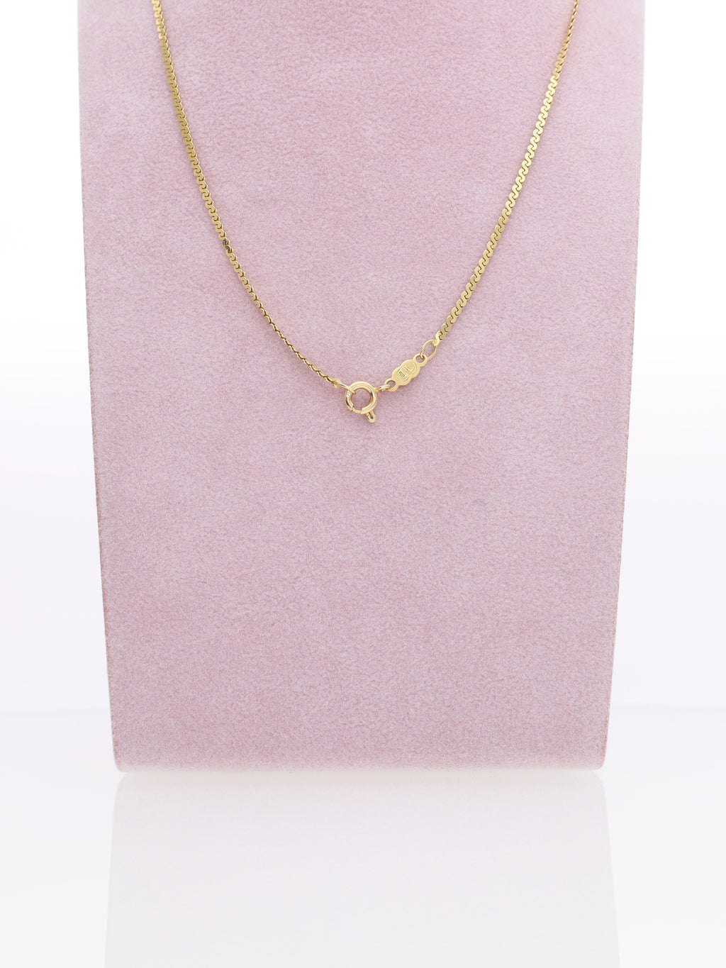 Catenina oro giallo 18kt - Maglia a "esse"
