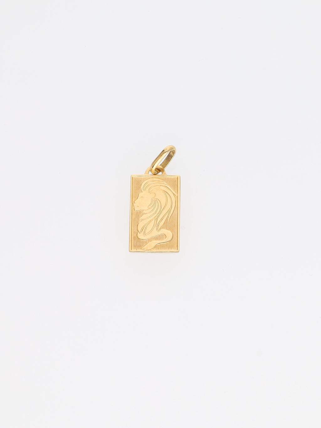 Ciondolo segno zodiacale Leone in oro giallo 18kt