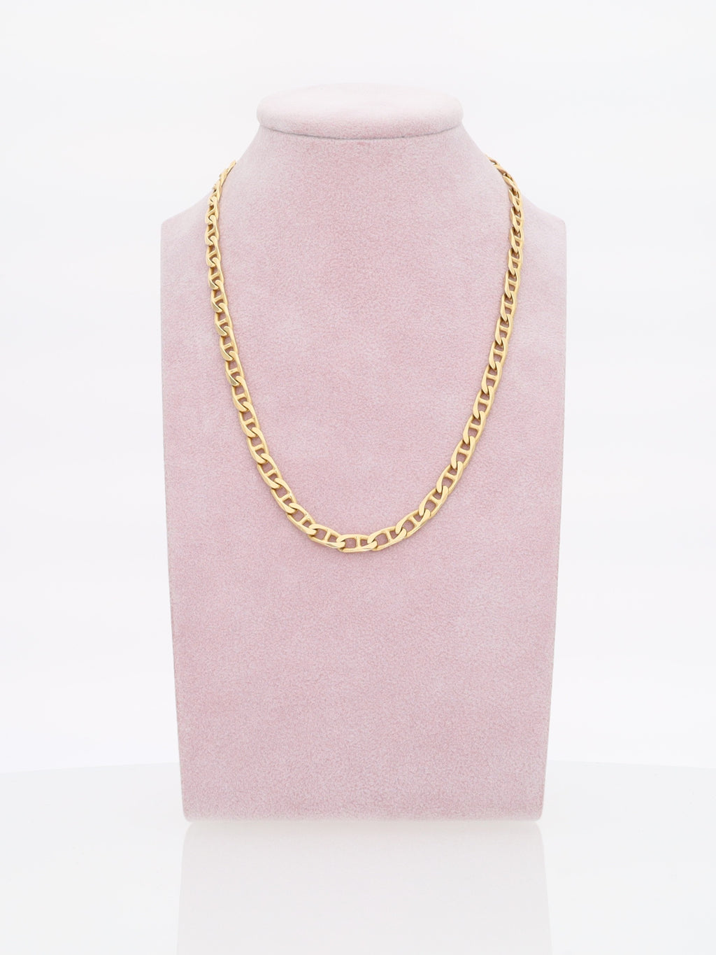 Collana oro giallo 18kt - maglia marinara lunga