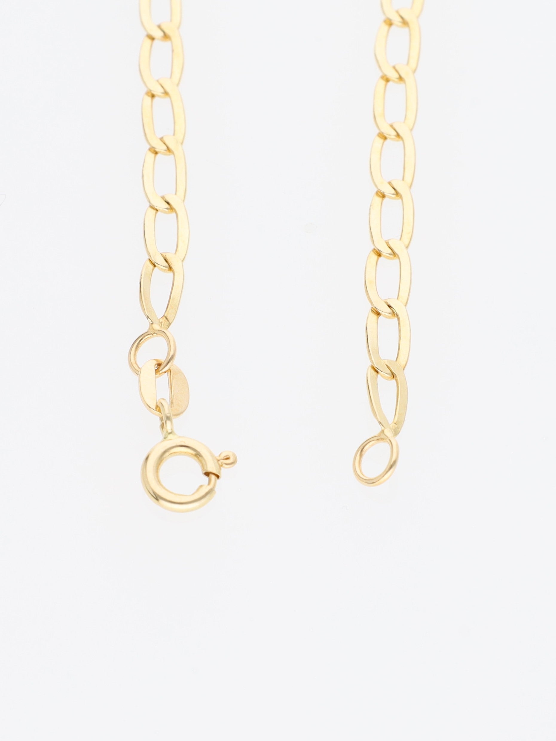 Bracciale in Oro Giallo 18kt - Maglia forzatina corta