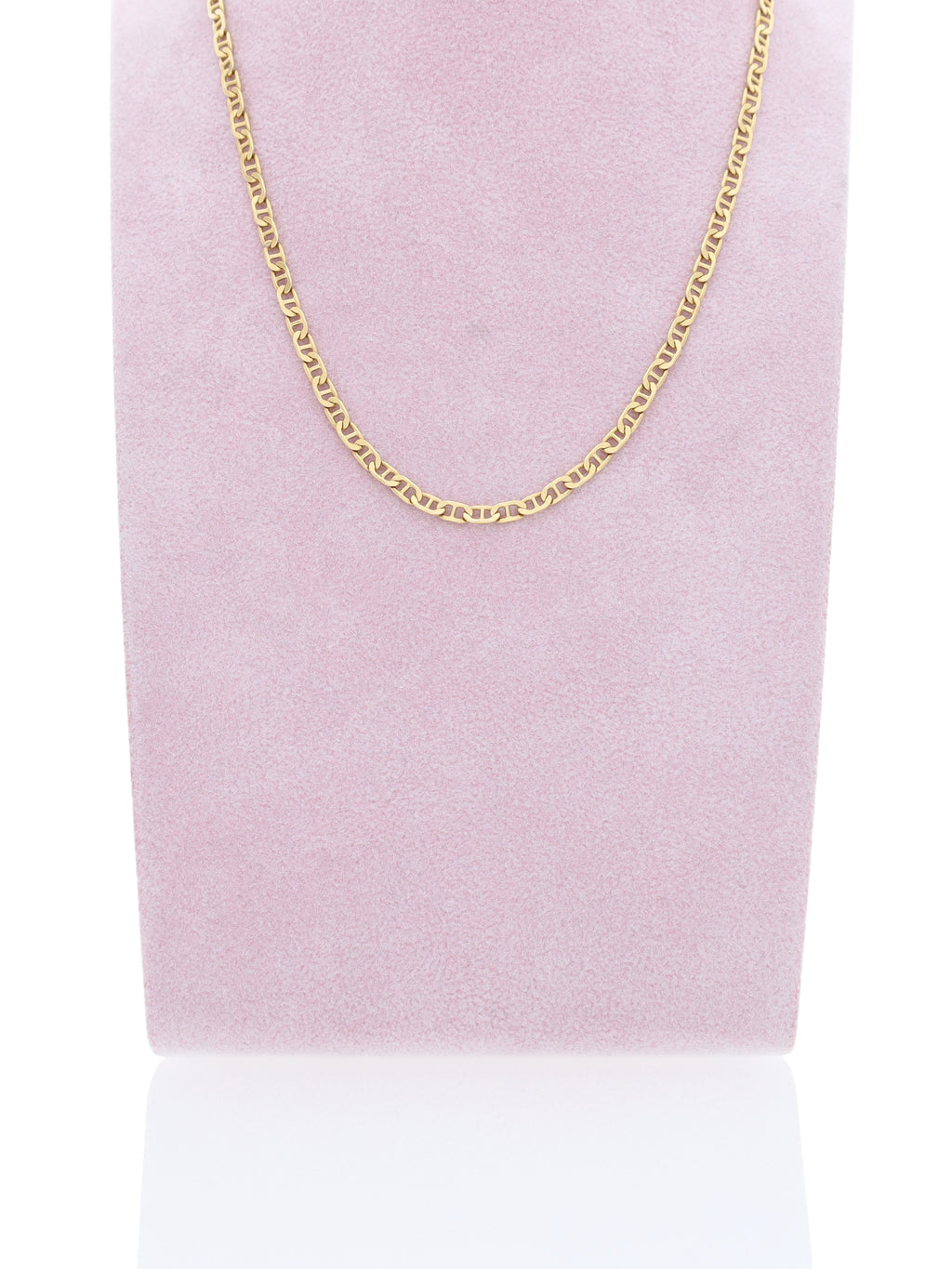 Collana oro giallo 18kt - maglia marinara fina
