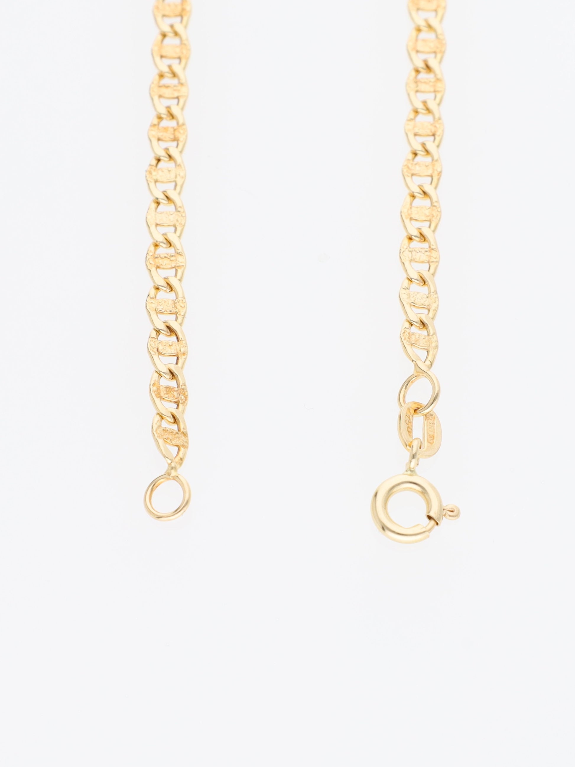 Bracciale in Oro Giallo 18 kt - Maglia marinara lavorata