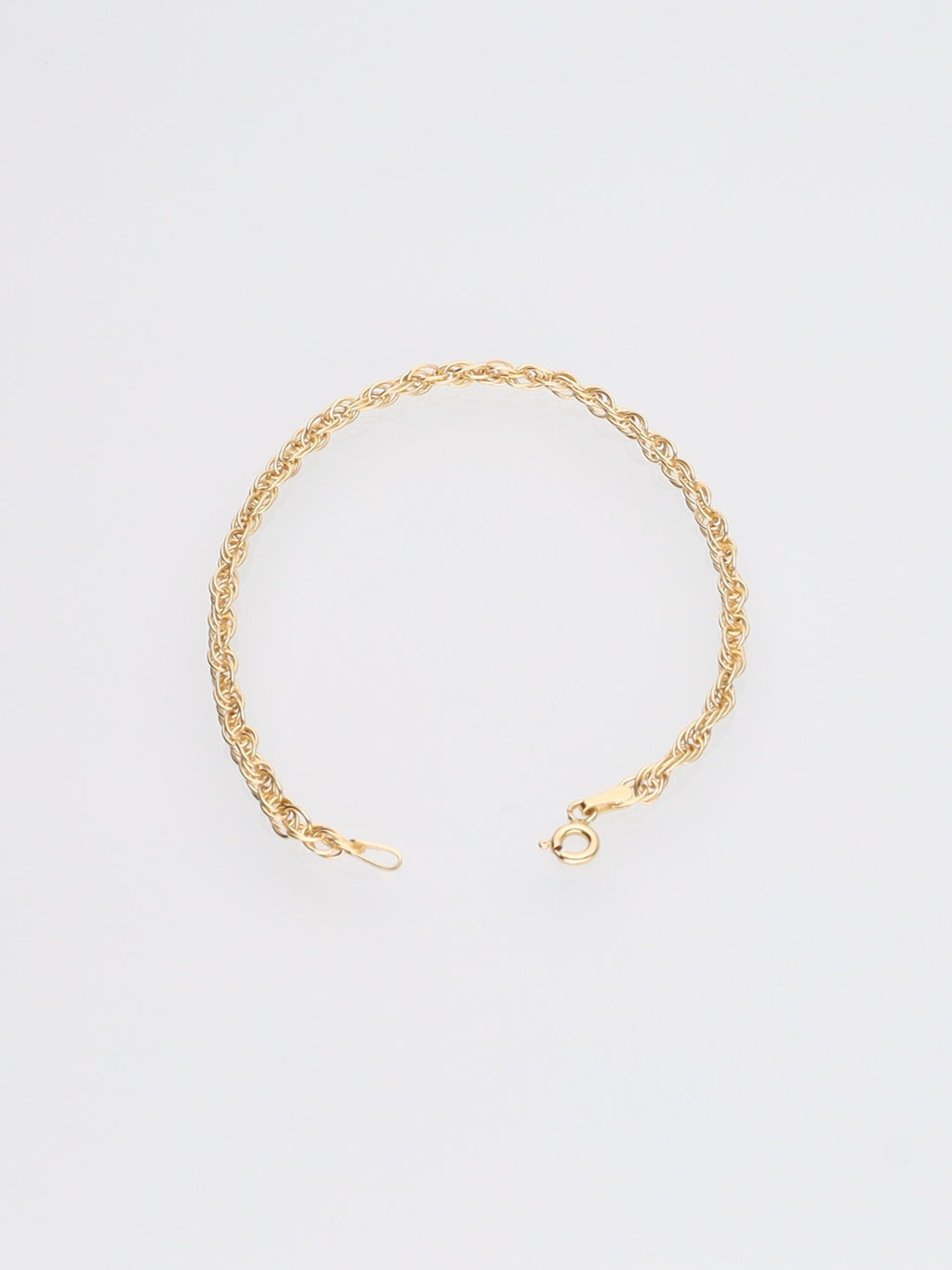 Bracciale in Oro Giallo 18 kt - maglia tipo corda