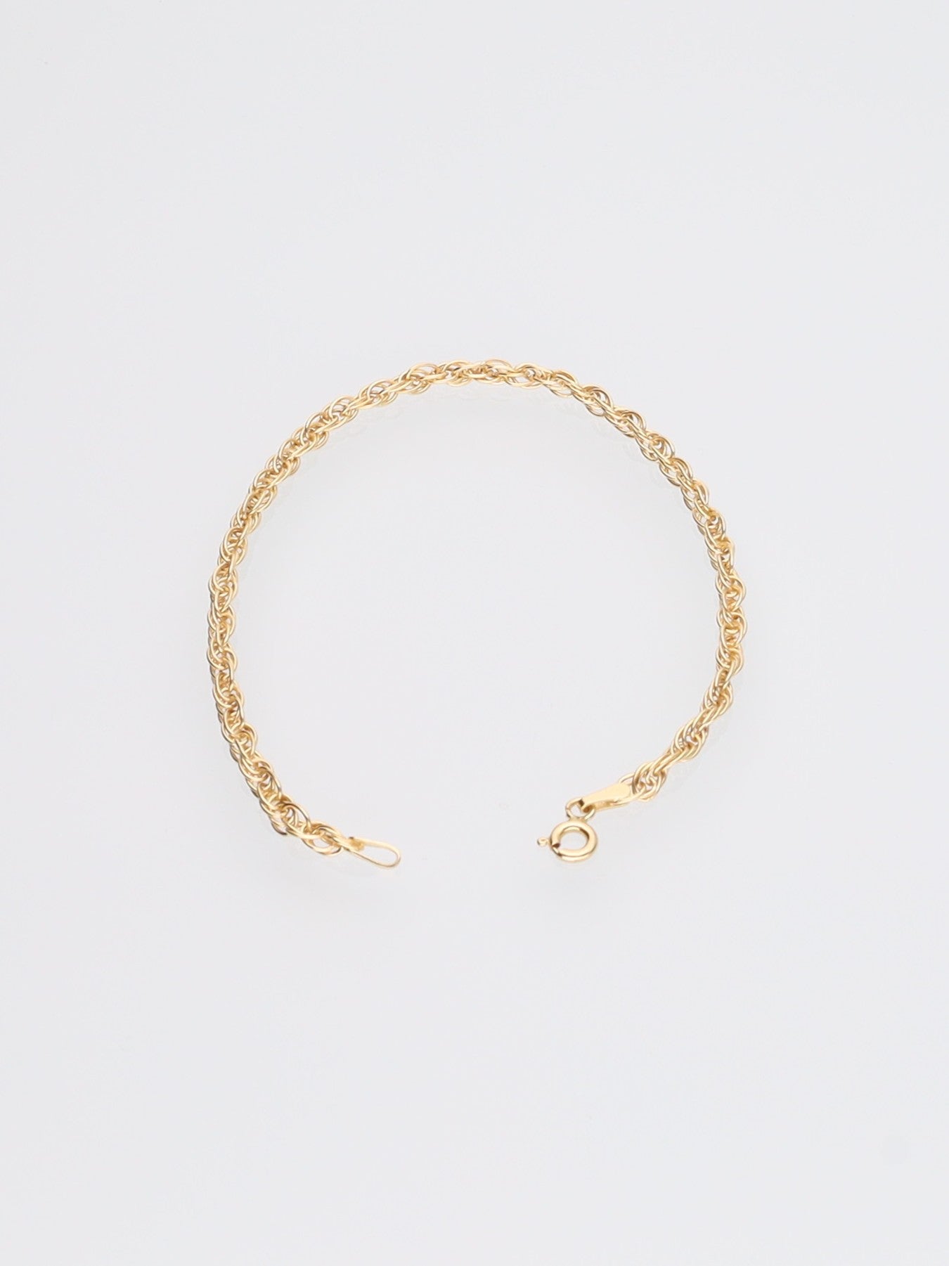 Bracciale in Oro Giallo 18 kt - maglia tipo corda