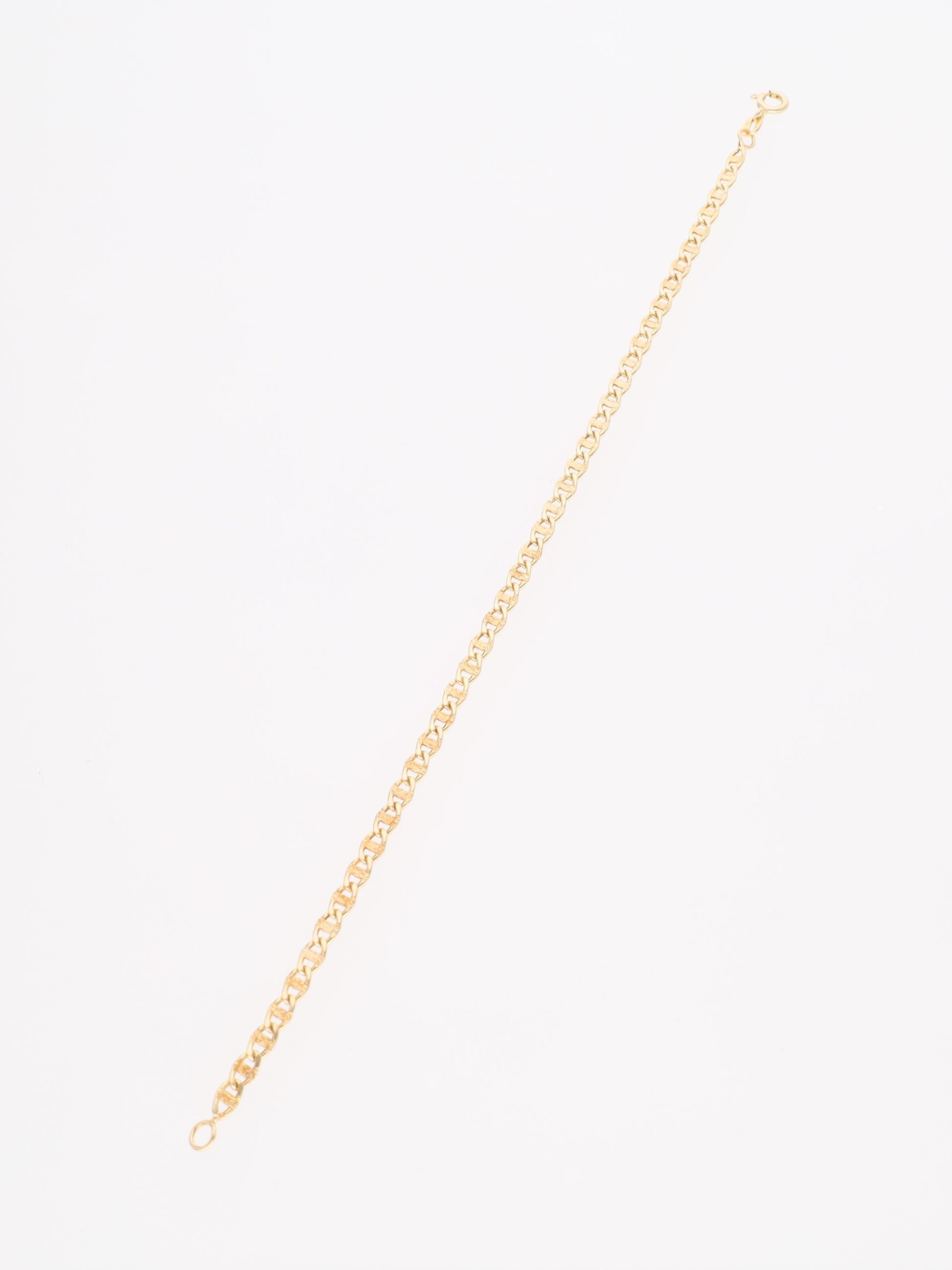 Bracciale in Oro Giallo 18 kt - Maglia marinara lavorata