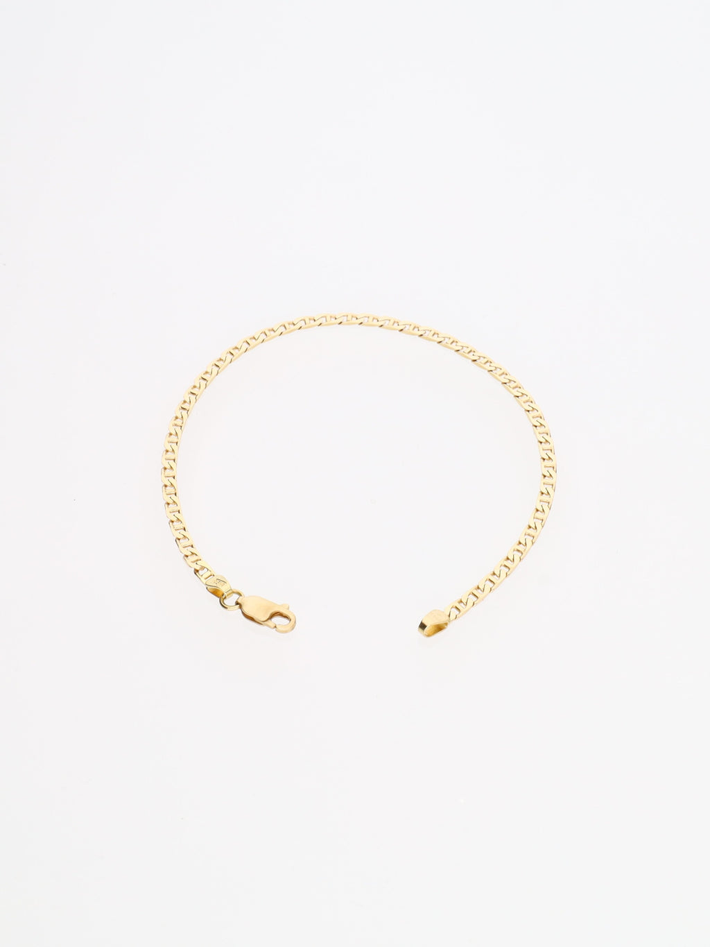 Bracciale in Oro Giallo 18 kt - Maglia Marinara squadrata