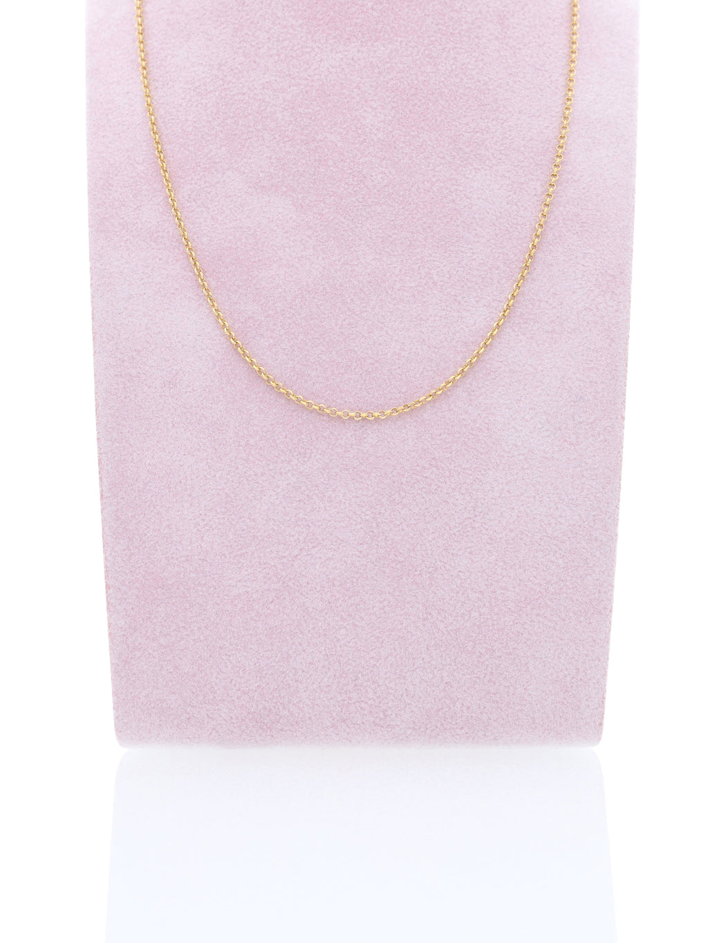 Catenina oro giallo 18kt - Maglia rolò fina