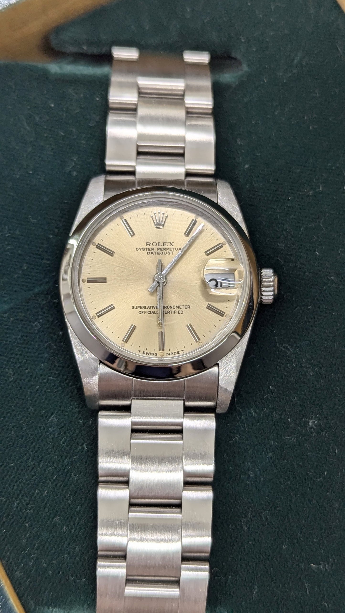 Rolex Datejust 31mm ref. 68240 oro 18kt e acciaio