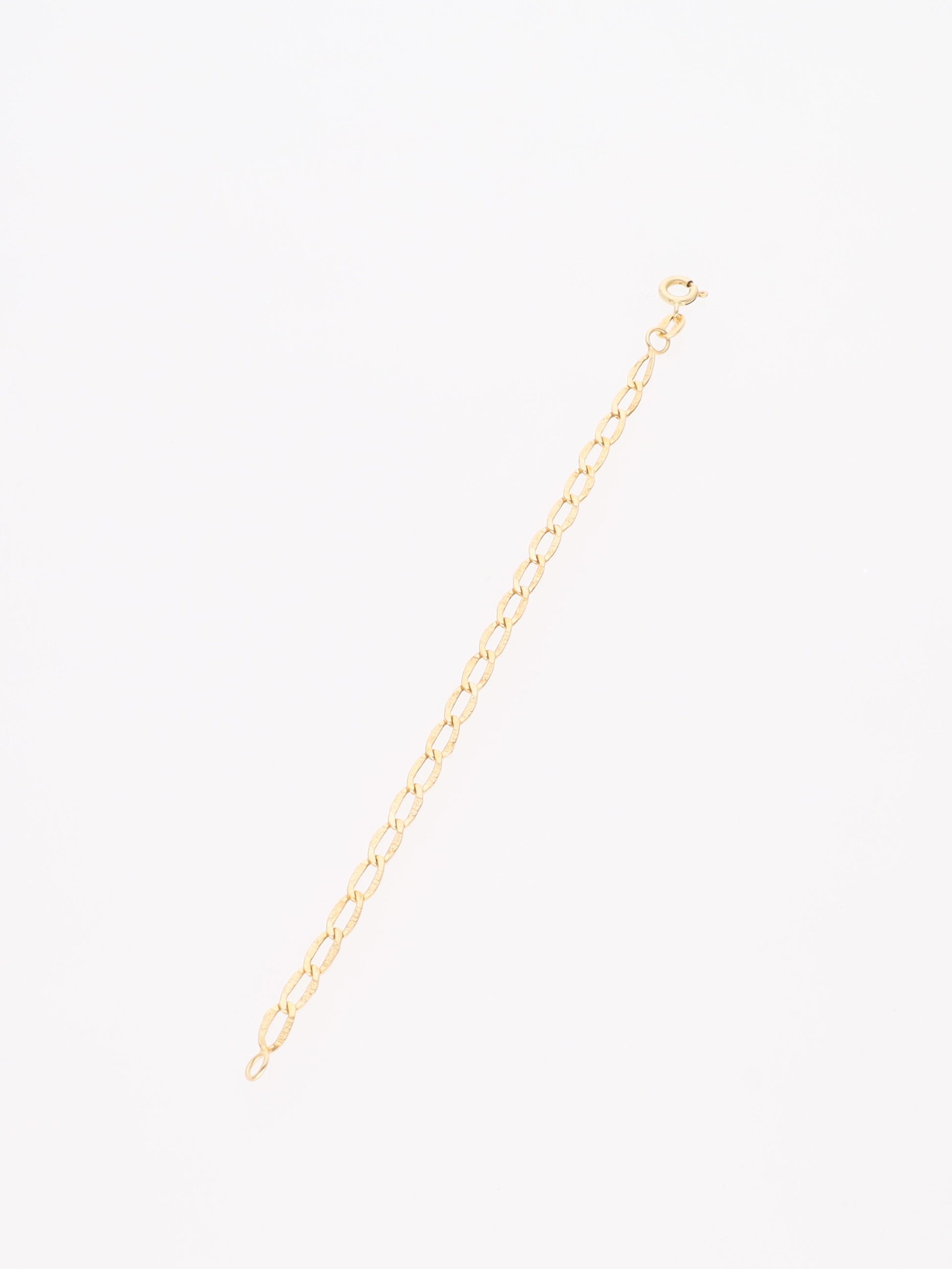 Bracciale in Oro Giallo 18kt  - Maglia forzatina corta