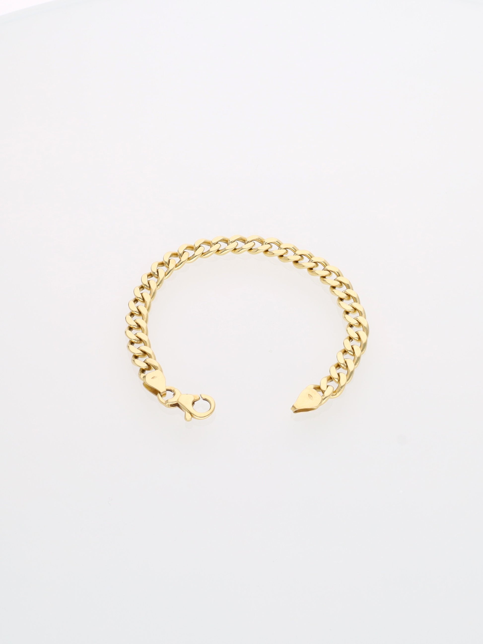 Bracciale in Oro Giallo 18 kt - maglia grumetta