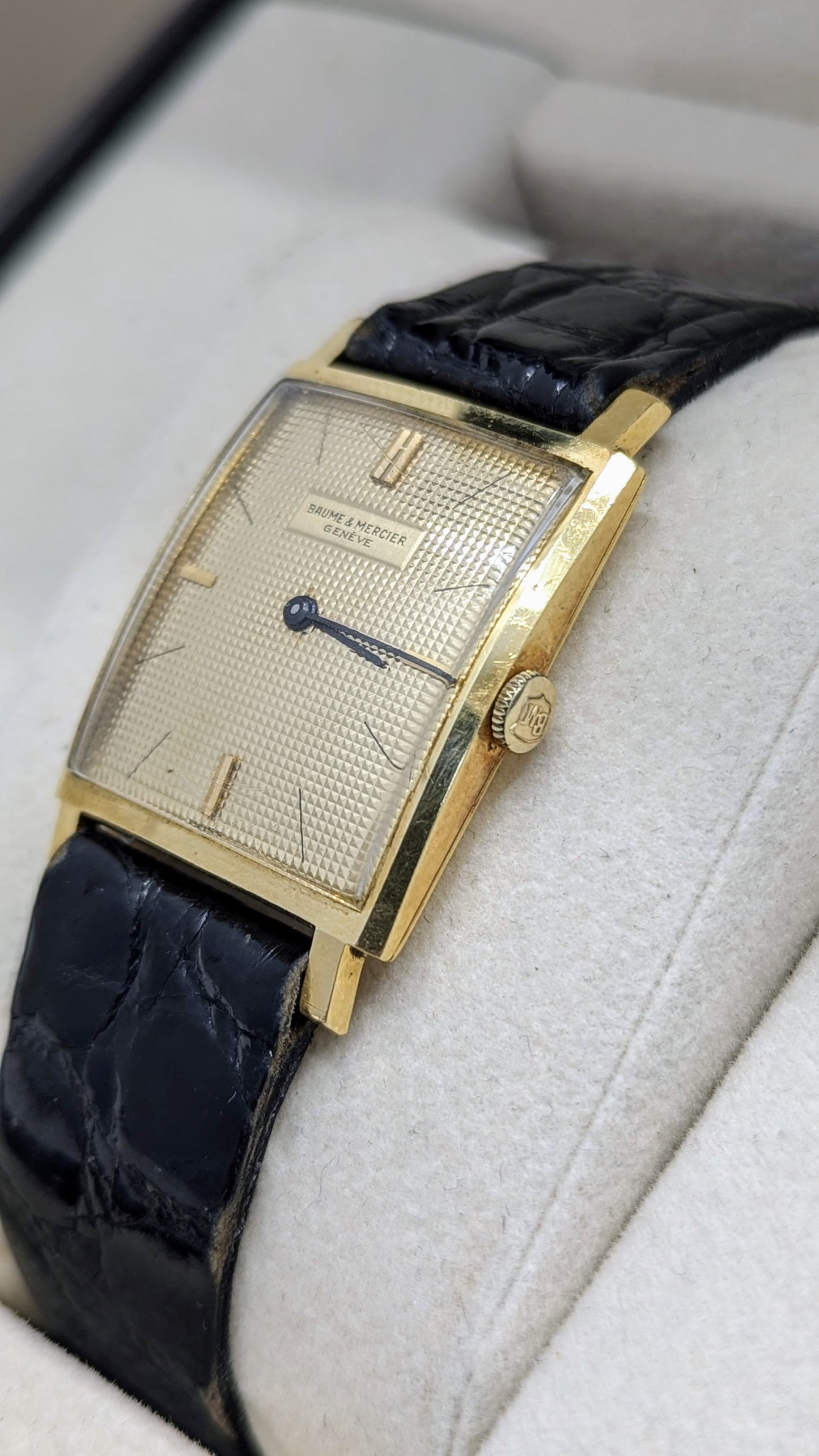 Baume & Mercier oro giallo 18kt vintage