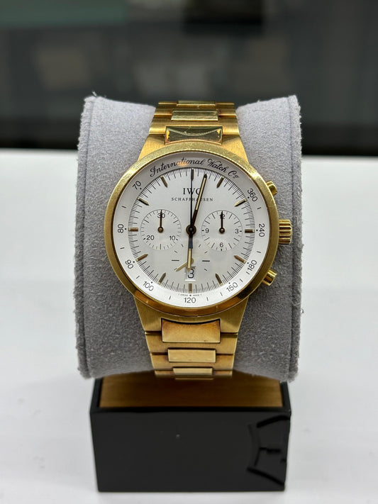 IWC GST chronograph "Oman" full gold oro giallo 18kt