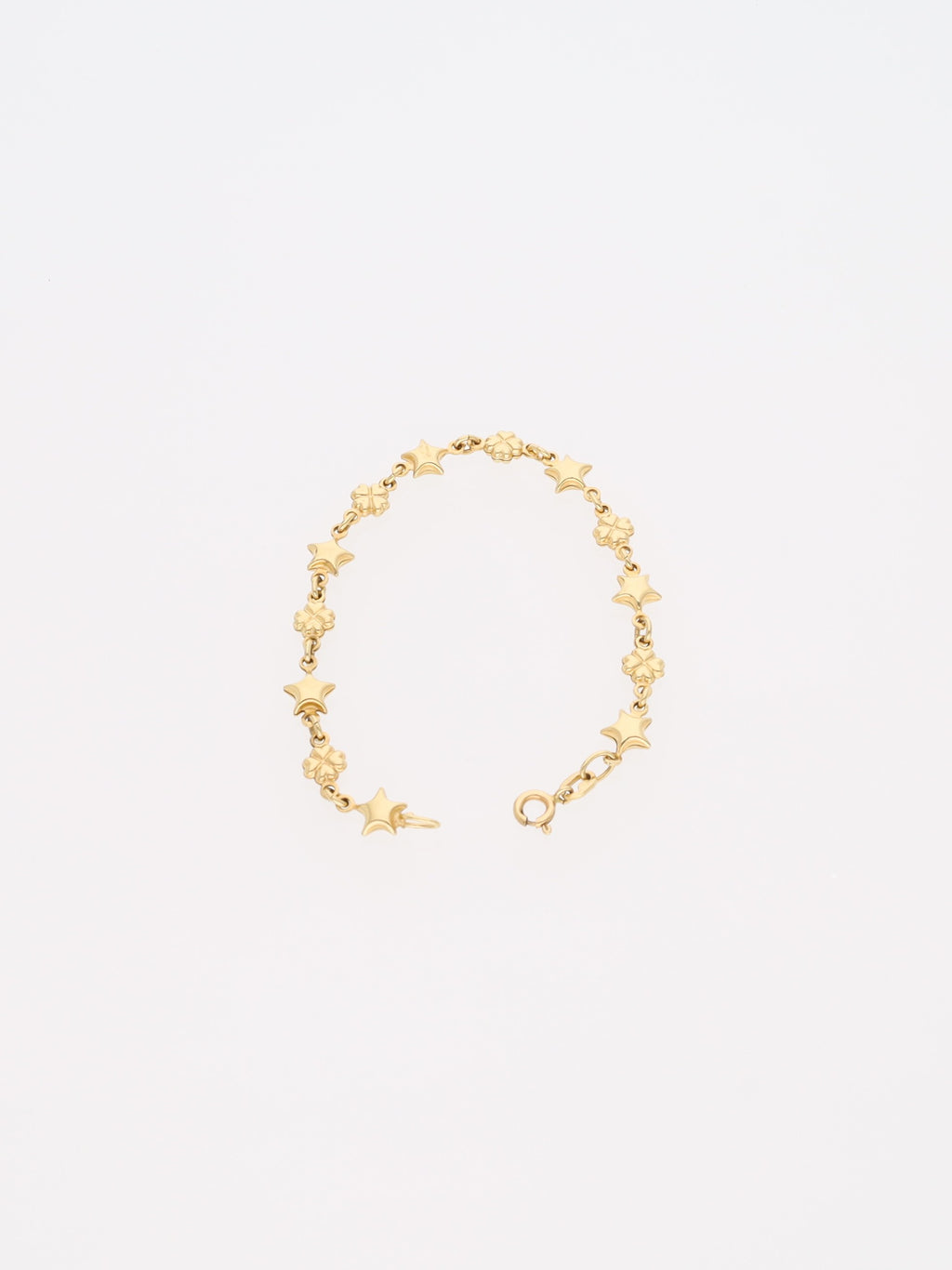 Bracciale in Oro Giallo 18 kt con charms