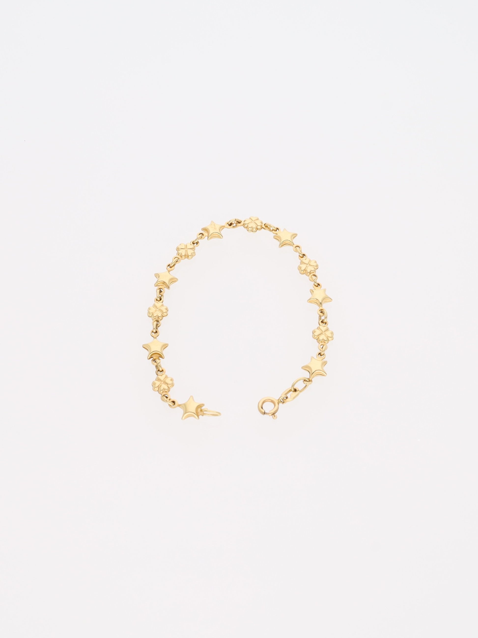 Bracciale in Oro Giallo 18 kt con charms