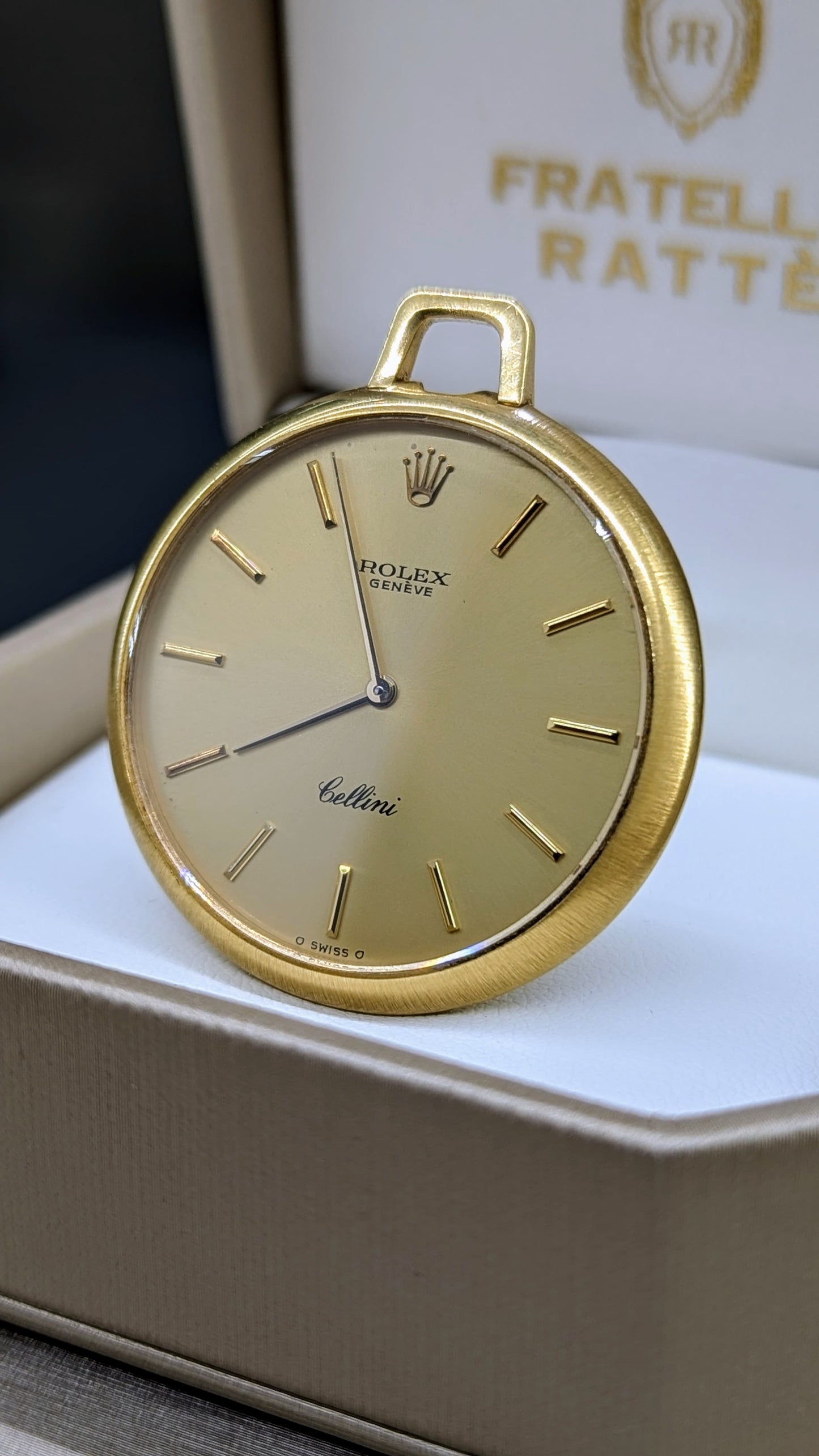 Rolex Cellini da tasca full gold vintage