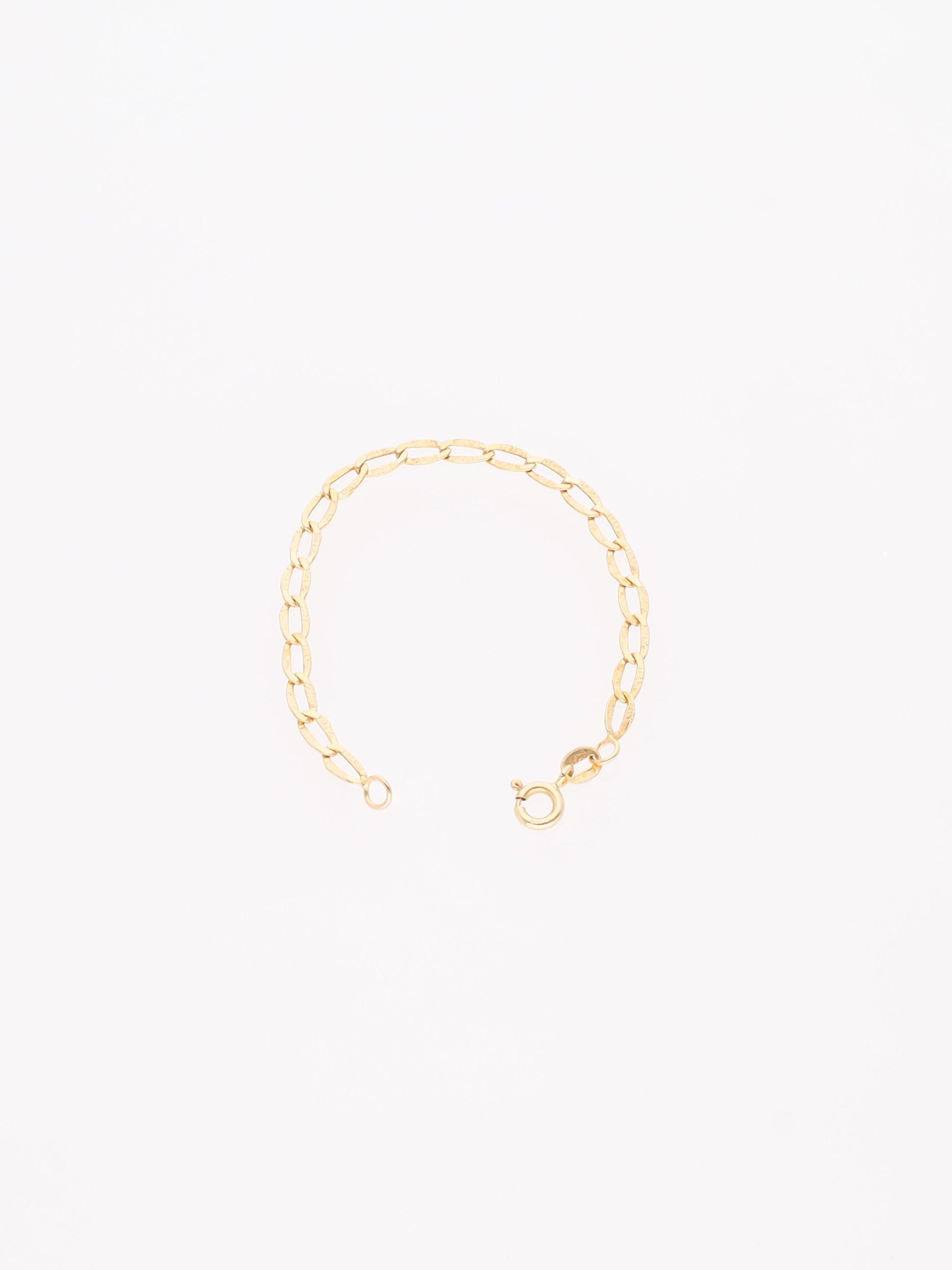 Bracciale in Oro Giallo 18kt  - Maglia forzatina corta