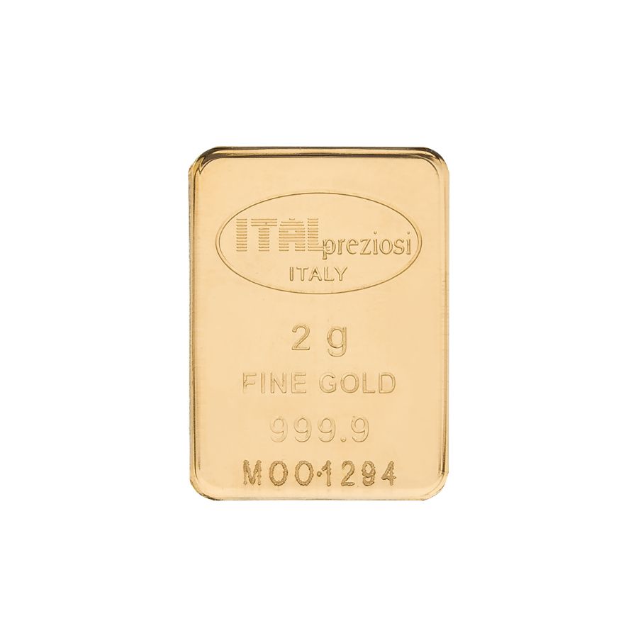 Lingotto in oro 24kt - diverse grammature - Oro da investimento