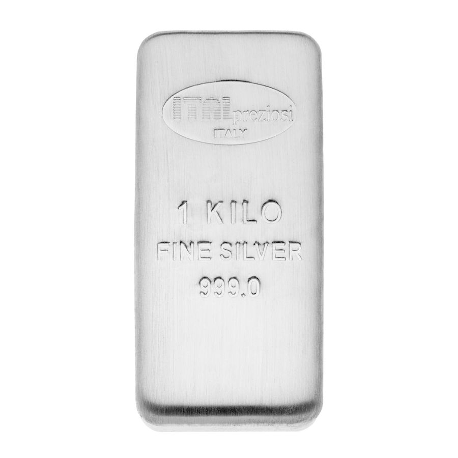 Lingotto in Argento 999.0/1000 da 1kg