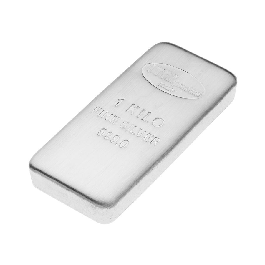 Lingotto in Argento 999.0/1000 da 1kg