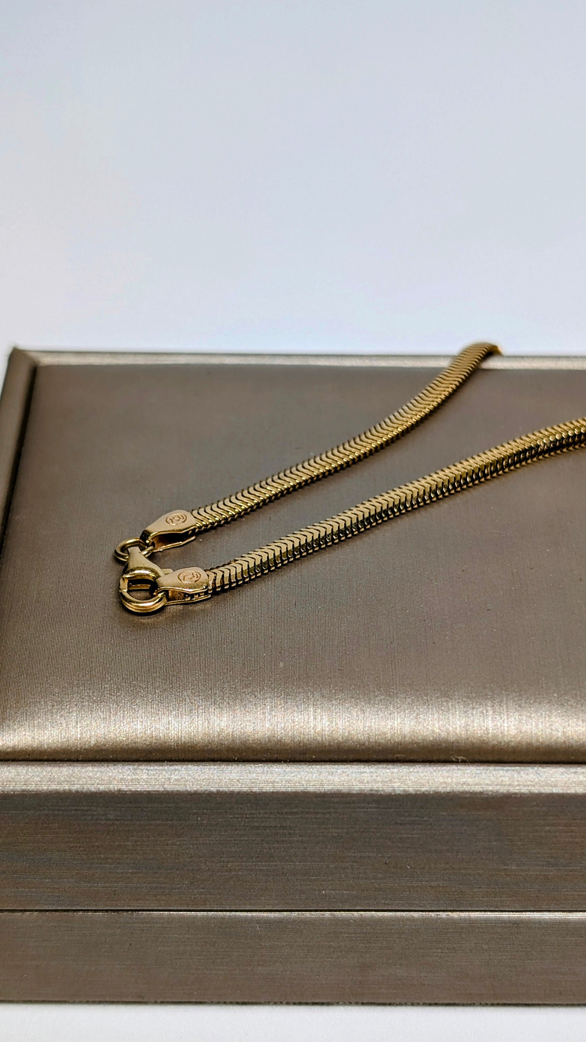 Collana in Oro Giallo 18 kt Maglia Serpente